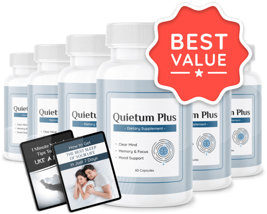 Quietum Plus Supplement to Support Better Ear Health & Hearing