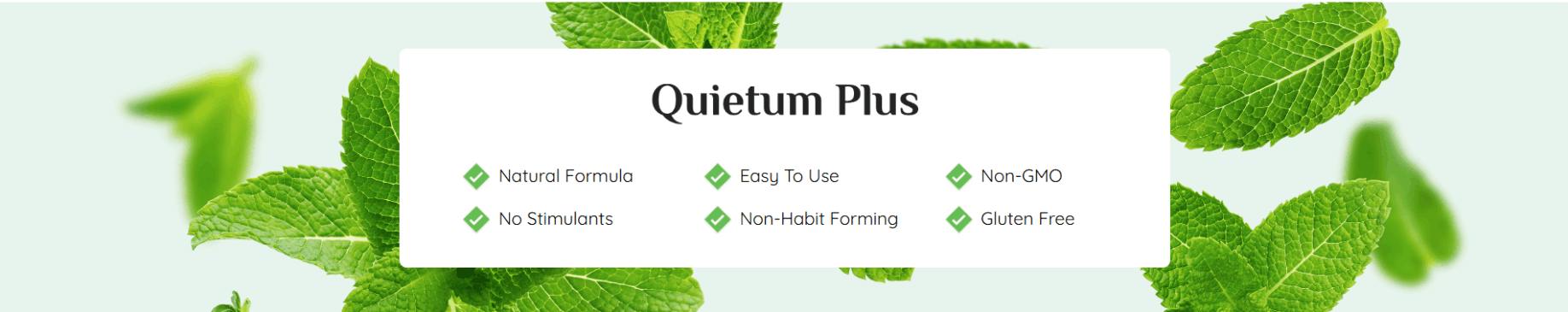 Quietum Plus Supplement to Support Better Ear Health & Hearing
